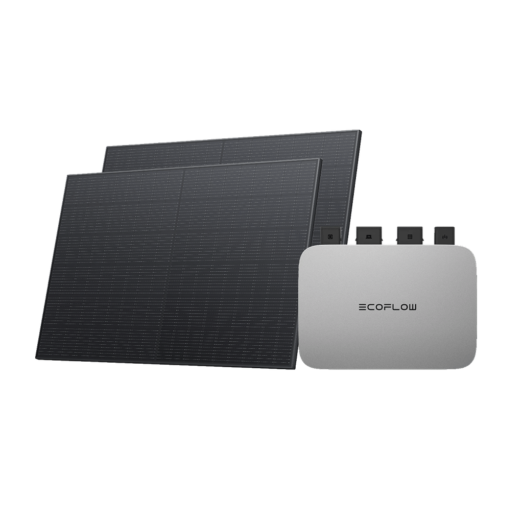 ECOFLOW PowerStream Balkonkraftwerk – Effizientes Solarsystem für Zuhause - 600W