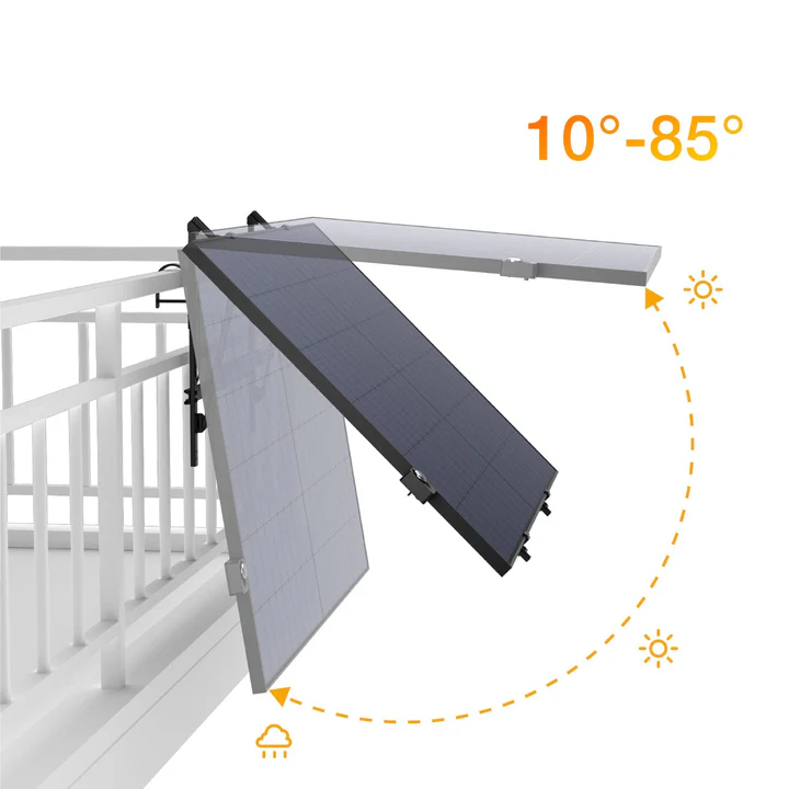 EcoFlow Einachs-Solartracker: Effiziente Solarnachführung auf einer Achse 