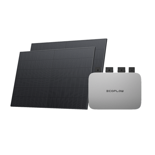 ECOFLOW PowerStream Balkonkraftwerk – Effizientes Solarsystem für Zuhause - 600W
