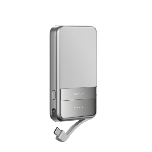 EcoFlow Rapid: Ultraschnelle Energie für unterwegs - silber - 5000mAh